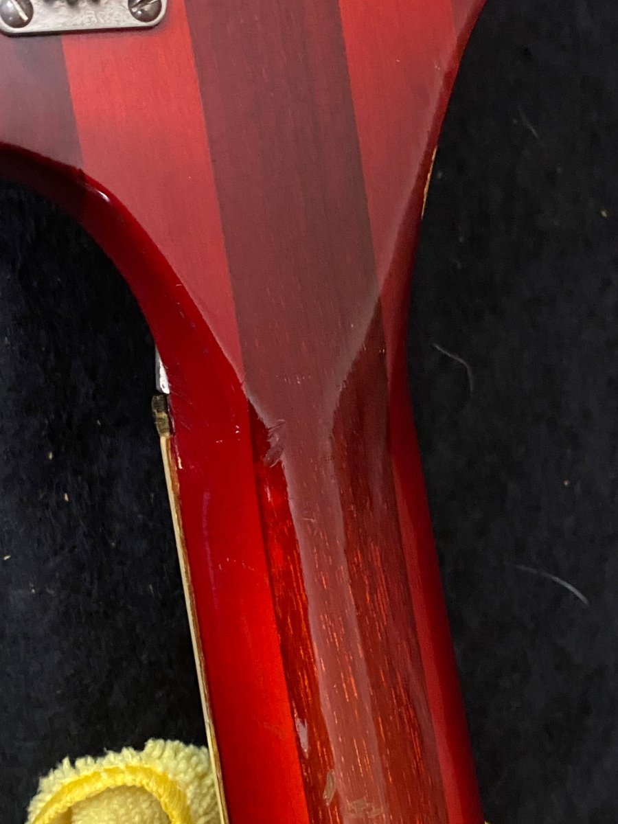 SOLD - Rickenbacker 4005 Bass 1966 Fireglo - Mahar's Vintage Guitars