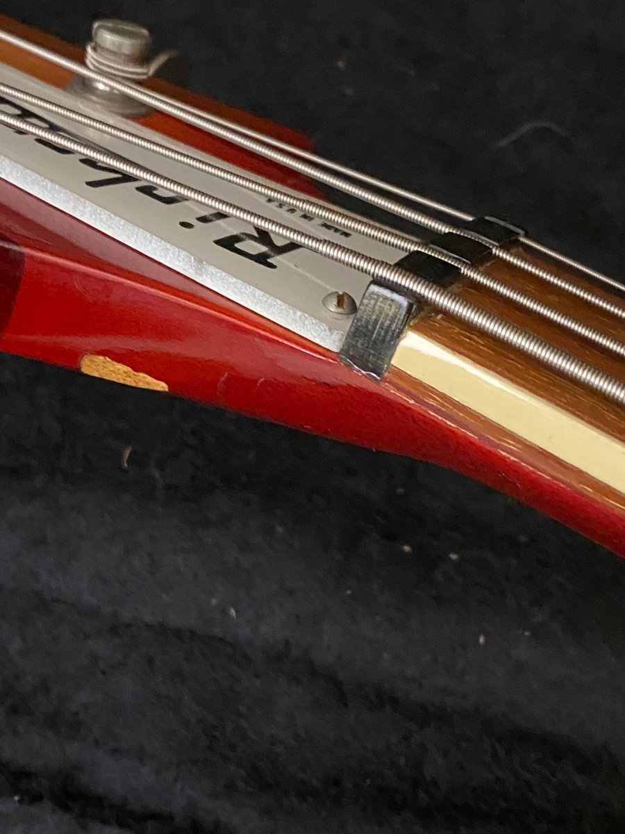 SOLD - Rickenbacker 4005 Bass 1966 Fireglo - Mahar's Vintage Guitars