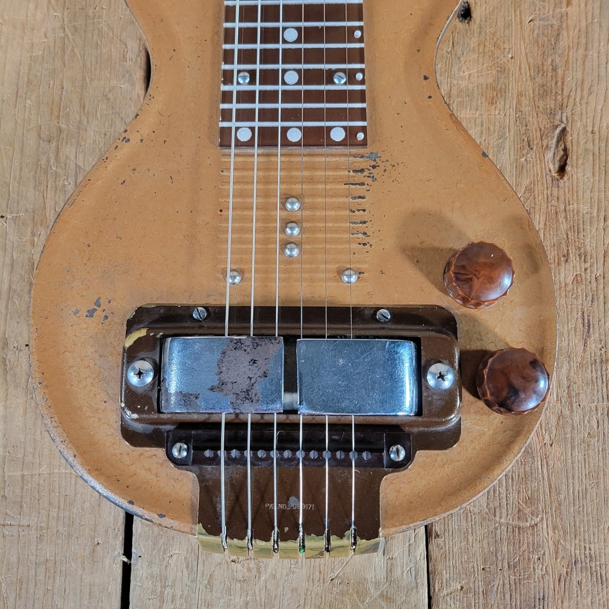 SOLD - Rickenbacker Model SD Lap Steel SD - 6 Electro Copper 1940s - Mahar's Vintage Guitars