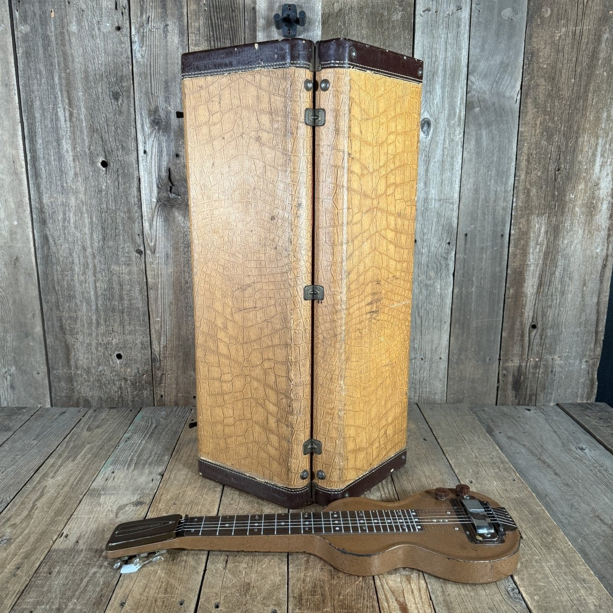 SOLD - Rickenbacker Model SD Lap Steel SD - 6 Electro Copper 1940s - Mahar's Vintage Guitars