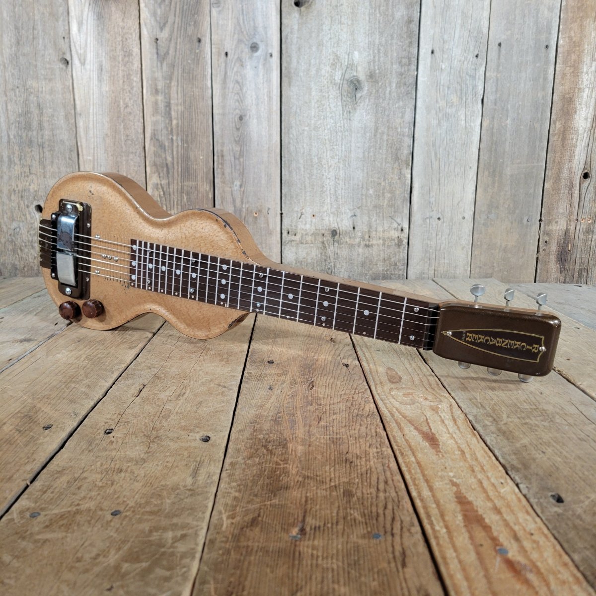 SOLD - Rickenbacker Model SD Lap Steel SD - 6 Electro Copper 1940s - Mahar's Vintage Guitars