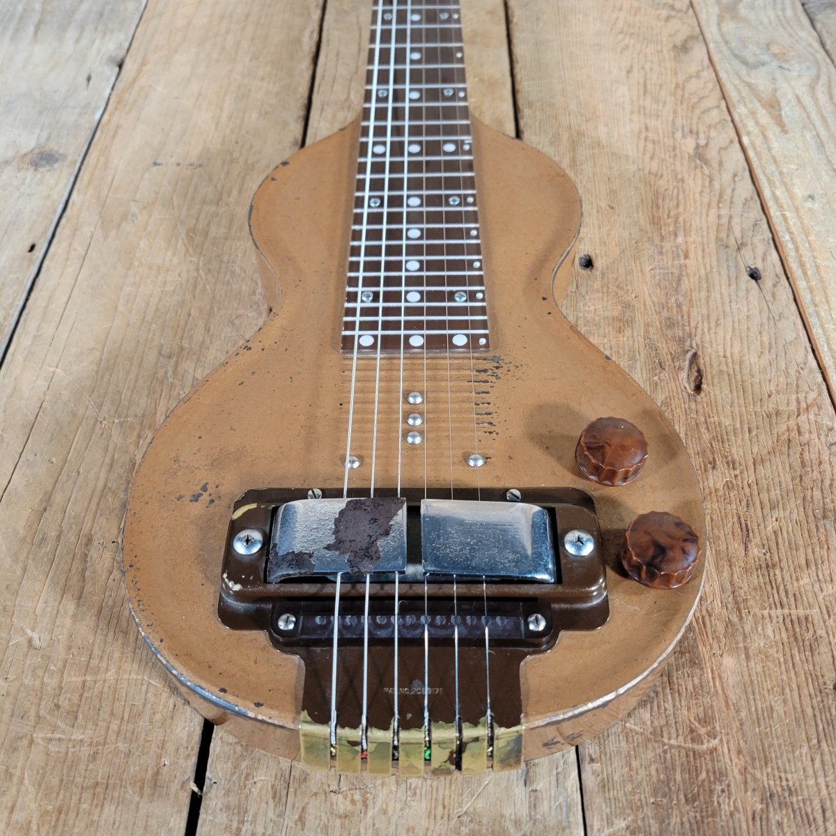 SOLD - Rickenbacker Model SD Lap Steel SD - 6 Electro Copper 1940s - Mahar's Vintage Guitars