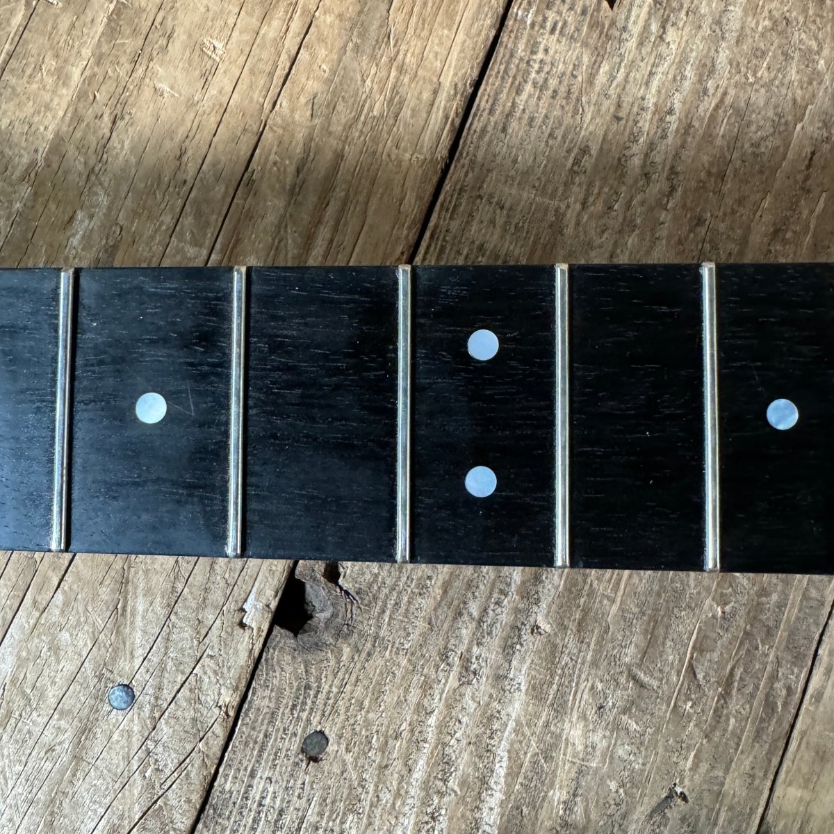 SOLD - S.L. Mossman Flint Hills 1976 Natural - Mahar's Vintage Guitars