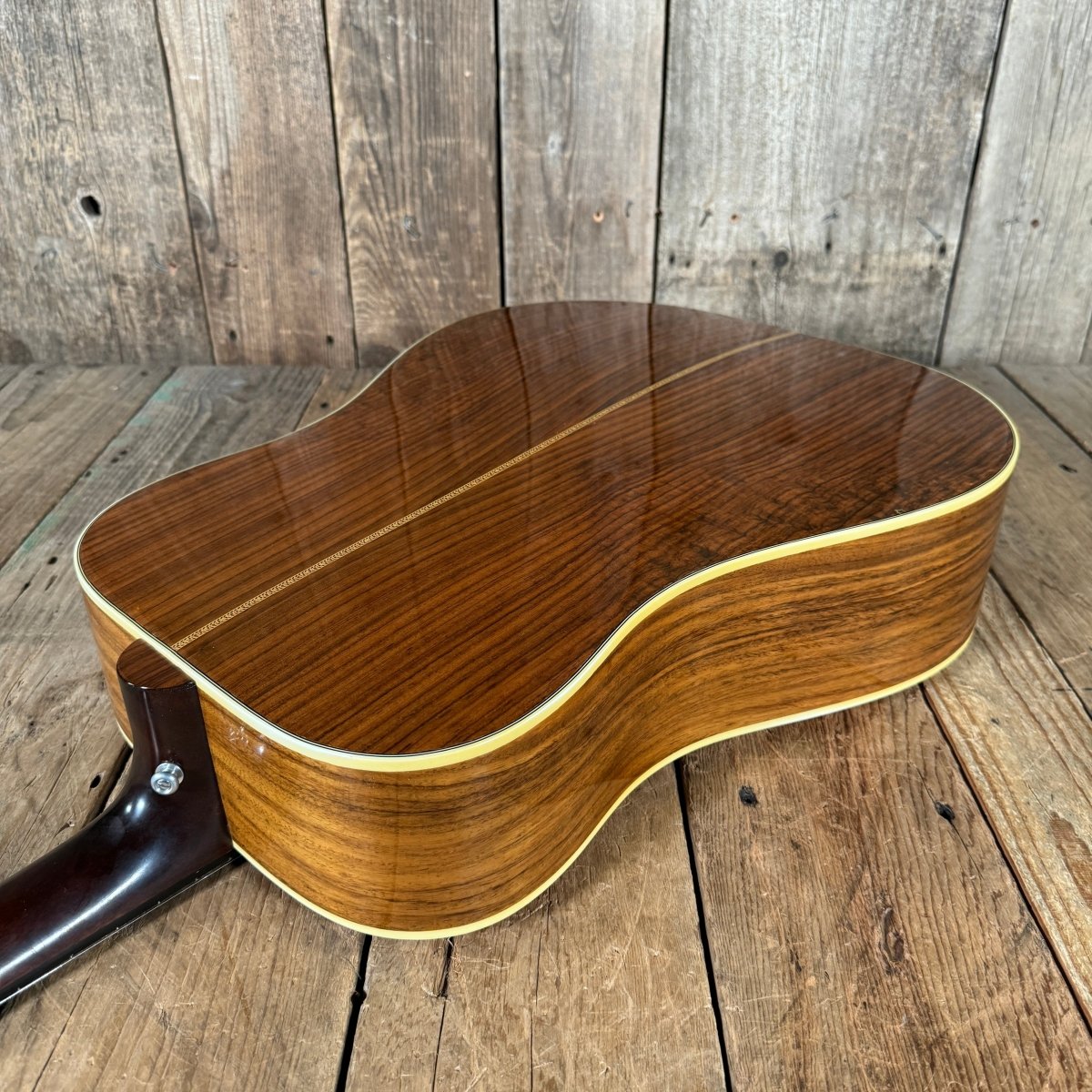 SOLD - S.L. Mossman Flint Hills 1976 Natural - Mahar's Vintage Guitars