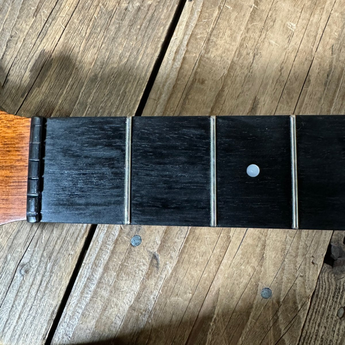 SOLD - S.L. Mossman Flint Hills 1976 Natural - Mahar's Vintage Guitars