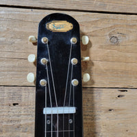 SOLD - Supro 1466BW Jet Airliner Lap Steel with Console Legs 1965 - Mahar's Vintage Guitars