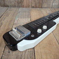 SOLD - Supro 1466BW Jet Airliner Lap Steel with Console Legs 1965 - Mahar's Vintage Guitars