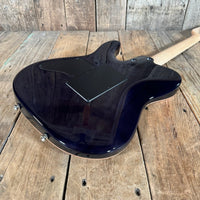 SOLD - Tom Anderson Guitarworks Top T Semi Hollow 2022 Natural Artic Blue Burst - Mahar's Vintage Guitars