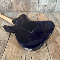 SOLD - Tom Anderson Guitarworks Top T Semi Hollow 2022 Natural Artic Blue Burst - Mahar's Vintage Guitars