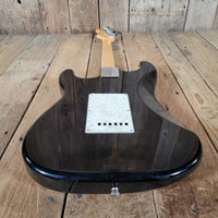 Squier Fender Stratocaster Black 2004 – MOTS Pickguard, No Case - Mahar's Vintage Guitars