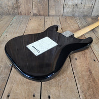 Squier Fender Stratocaster Black 2004 – MOTS Pickguard, No Case - Mahar's Vintage Guitars