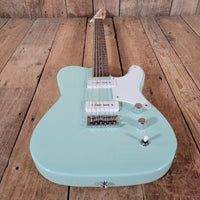 Squier Paranormal Baritone Cabronita Telecaster 2021 – Sea Foam Green, Mint - Mahar's Vintage Guitars
