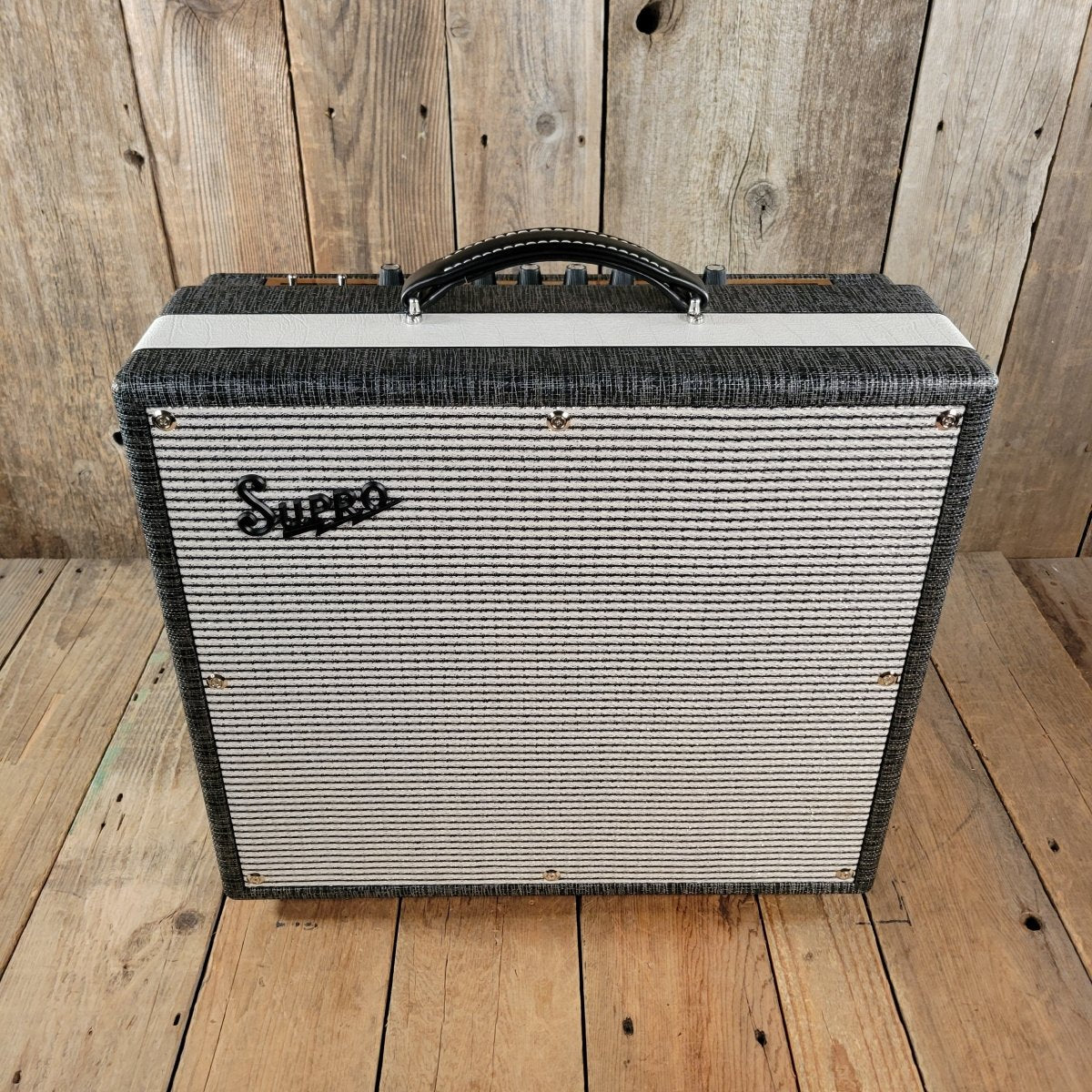 Supro Black Magick Reverb 1696RT – 25W 1x12 Tube Combo Amp, Vintage - Inspired 2020 - Mahar's Vintage Guitars
