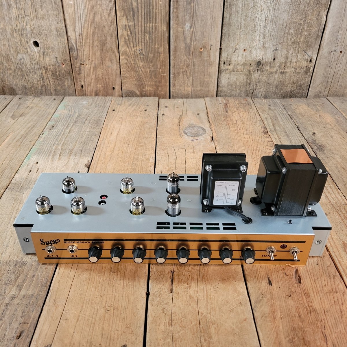 Supro Black Magick Reverb 1696RT – 25W 1x12 Tube Combo Amp, Vintage - Inspired 2020 - Mahar's Vintage Guitars