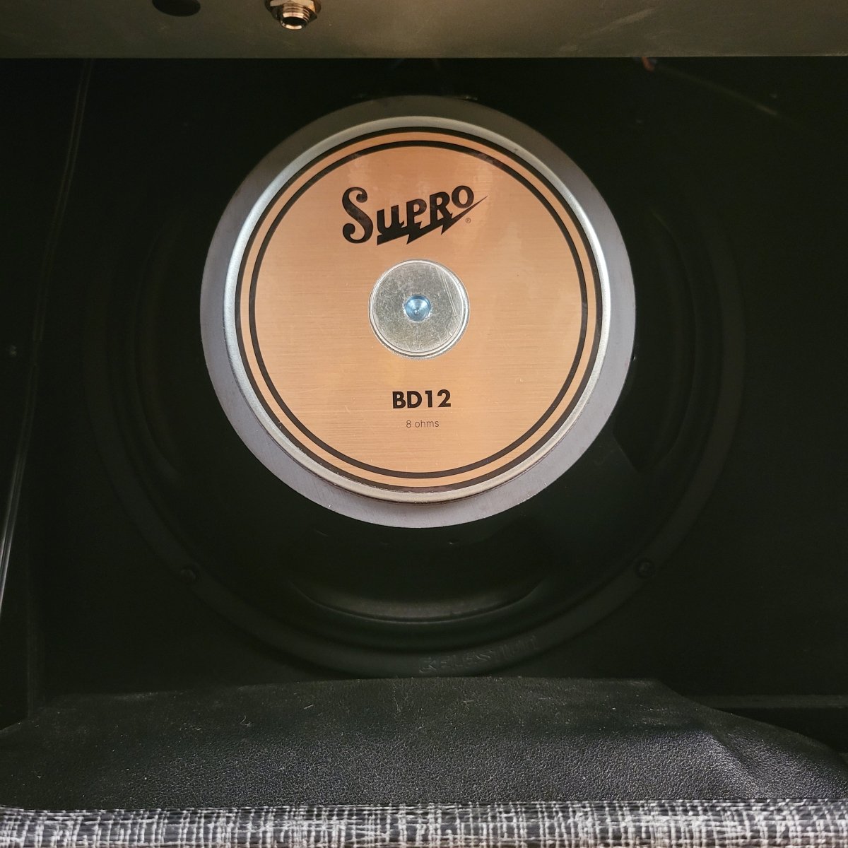 Supro Black Magick Reverb 1696RT – 25W 1x12 Tube Combo Amp, Vintage - Inspired 2020 - Mahar's Vintage Guitars