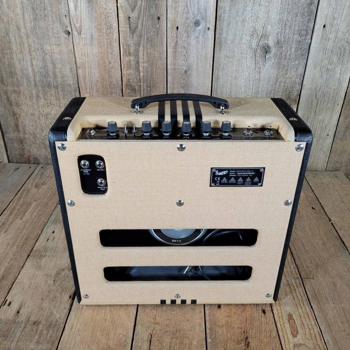 Supro Delta King 12 Model 1822R – 15W 1x12 Tube Combo Amp, Vintage - Inspired - Mahar's Vintage Guitars