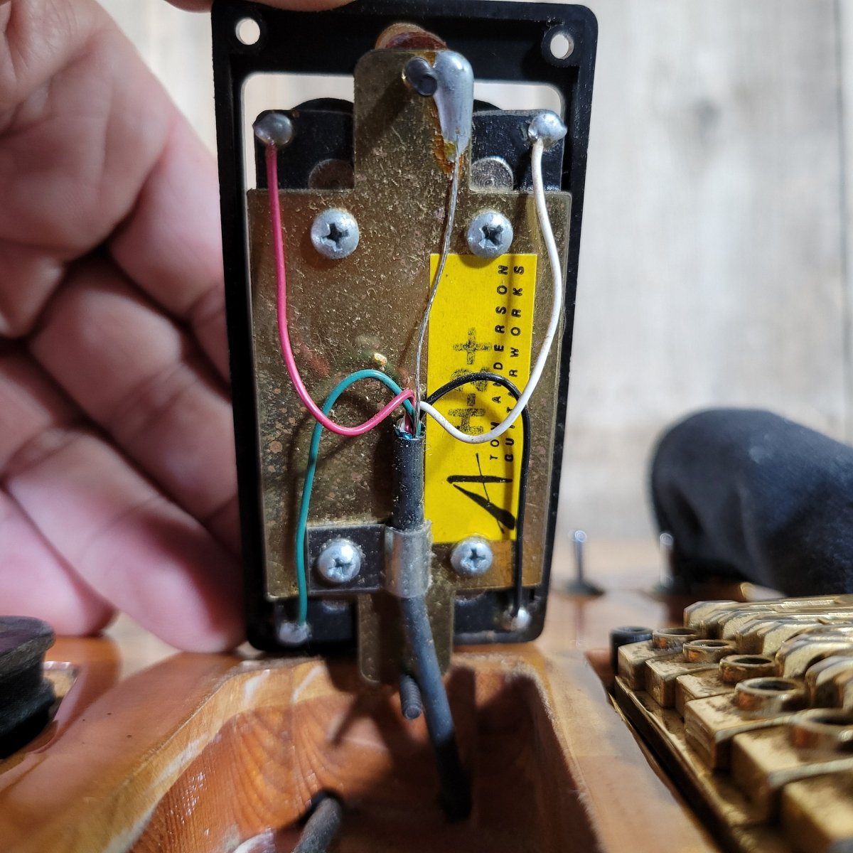 Tom Anderson Drop Top 1991 – Rare Redwood Body, One of Two Made - Mahar's Vintage Guitars