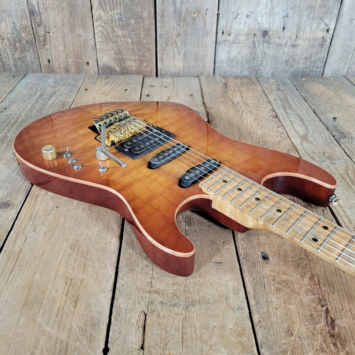 Tom Anderson Drop Top 1991 – Rare Redwood Body, One of Two Made - Mahar's Vintage Guitars