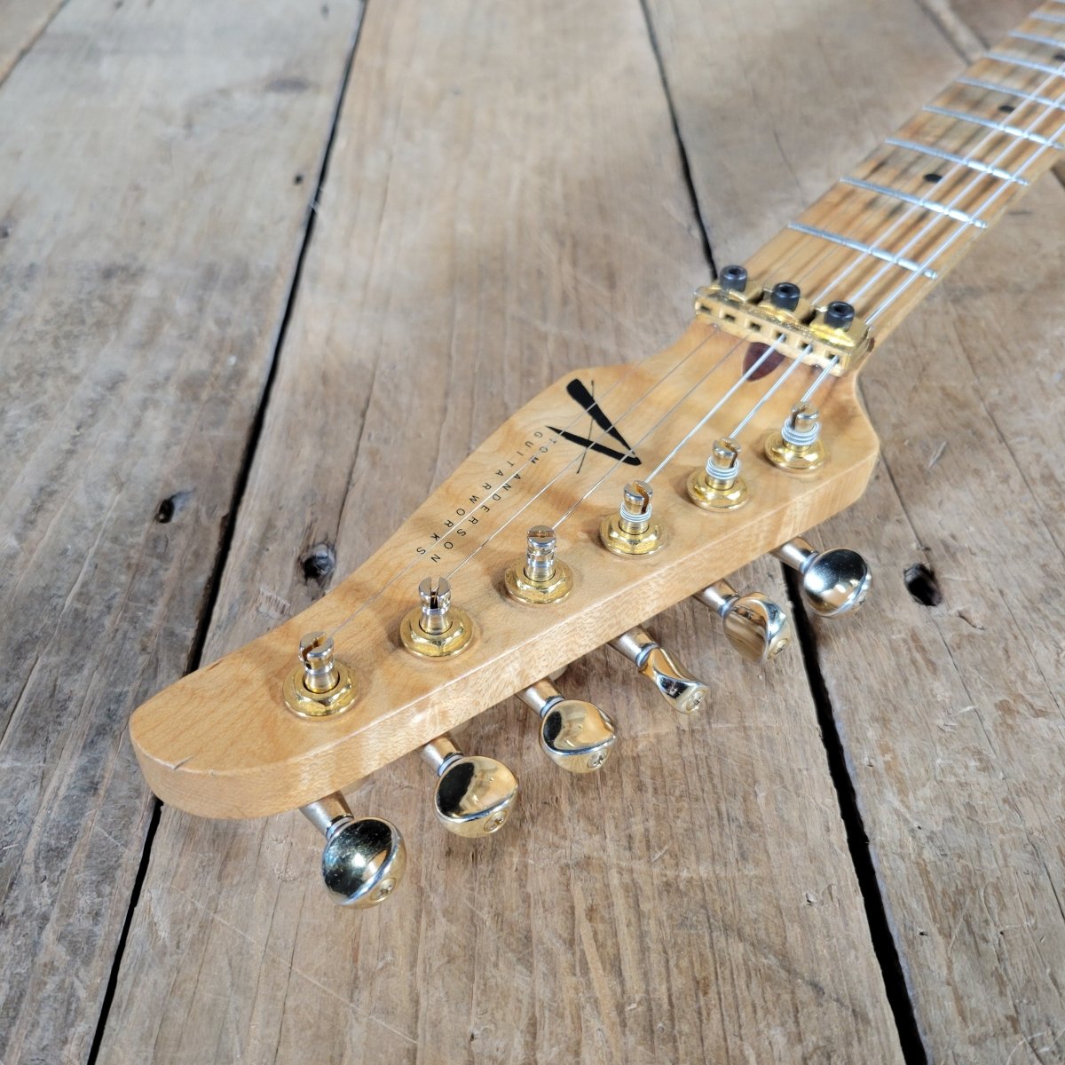 Tom Anderson Drop Top 1991 – Rare Redwood Body, One of Two Made - Mahar's Vintage Guitars