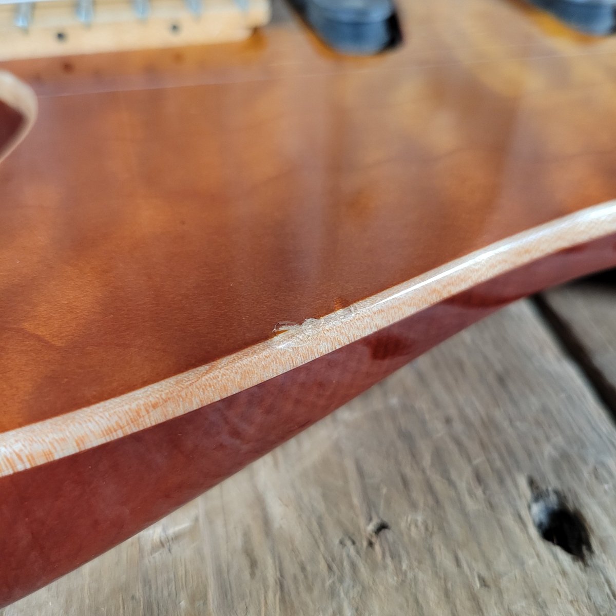 Tom Anderson Drop Top 1991 – Rare Redwood Body, One of Two Made - Mahar's Vintage Guitars