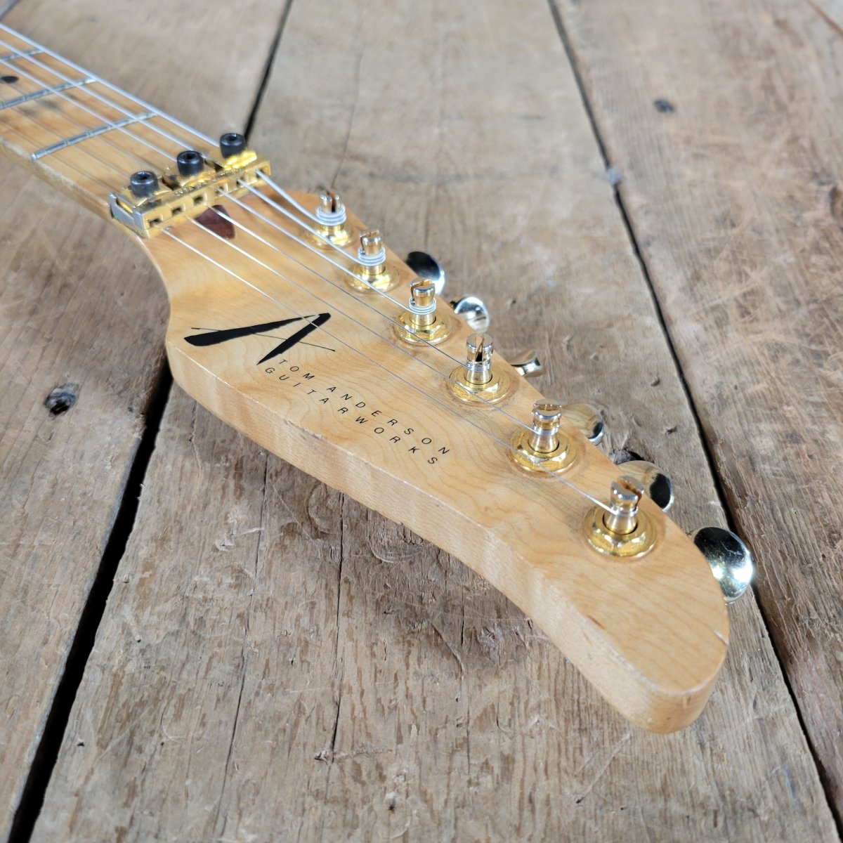 Tom Anderson Drop Top 1991 – Rare Redwood Body, One of Two Made - Mahar's Vintage Guitars