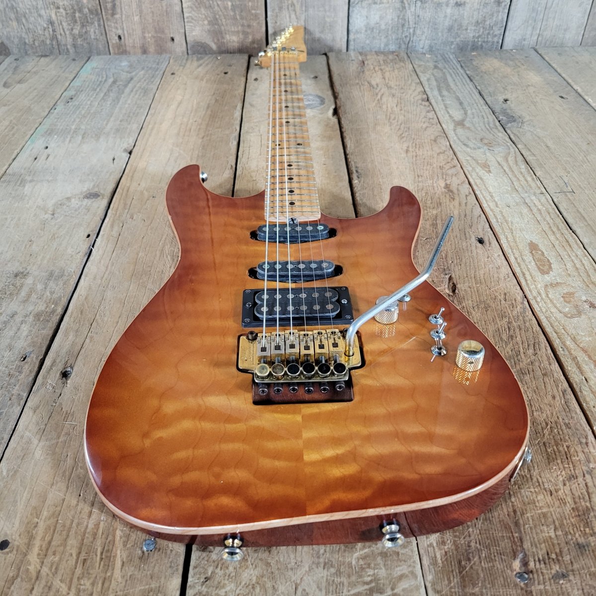 Tom Anderson Drop Top 1991 – Rare Redwood Body, One of Two Made - Mahar's Vintage Guitars