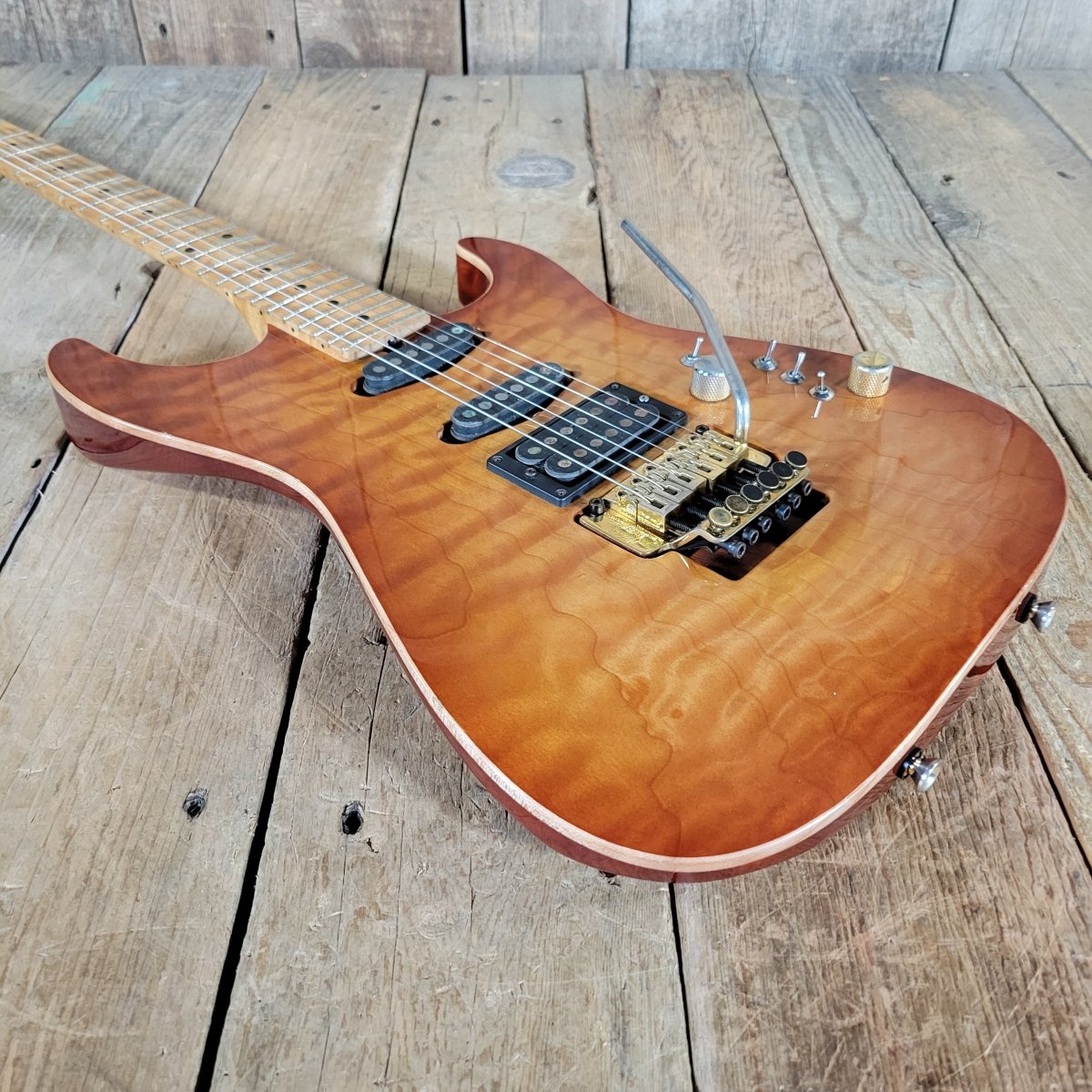 Tom Anderson Drop Top 1991 – Rare Redwood Body, One of Two Made - Mahar's Vintage Guitars