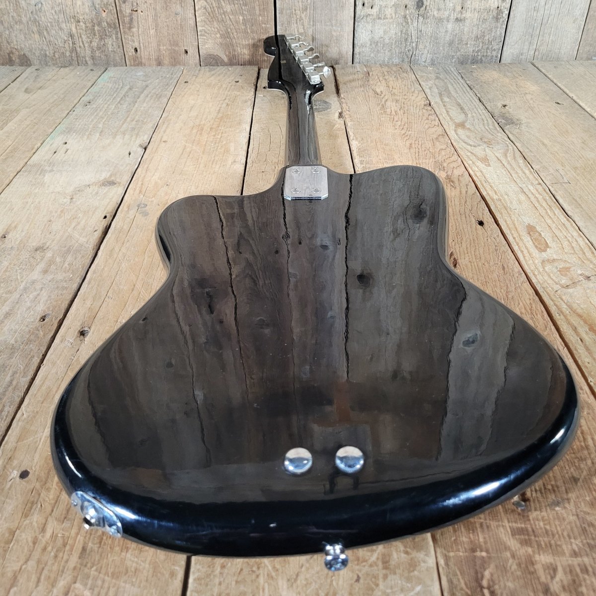 Tonemaster Imperial Model 20 – 1965 Crucianelli Silver Sparkle Vintage Guitar w/ Original Case - Mahar's Vintage Guitars