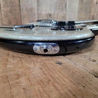 Tonemaster Imperial Model 20 – 1965 Crucianelli Silver Sparkle Vintage Guitar w/ Original Case - Mahar's Vintage Guitars