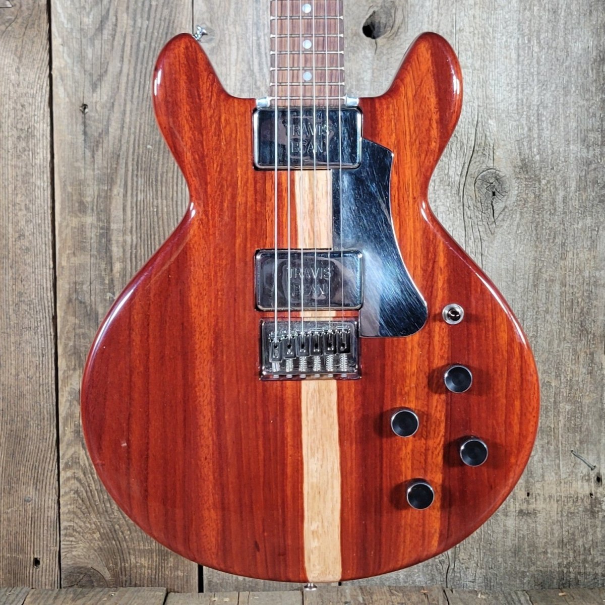 Travis Bean Designs TB1000S Reissue 2022 – Aluminum Neck Electric Guitar with Case - Mahar's Vintage Guitars