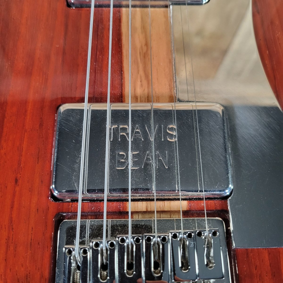 Travis Bean Designs TB1000S Reissue 2022 – Aluminum Neck Electric Guitar with Case - Mahar's Vintage Guitars