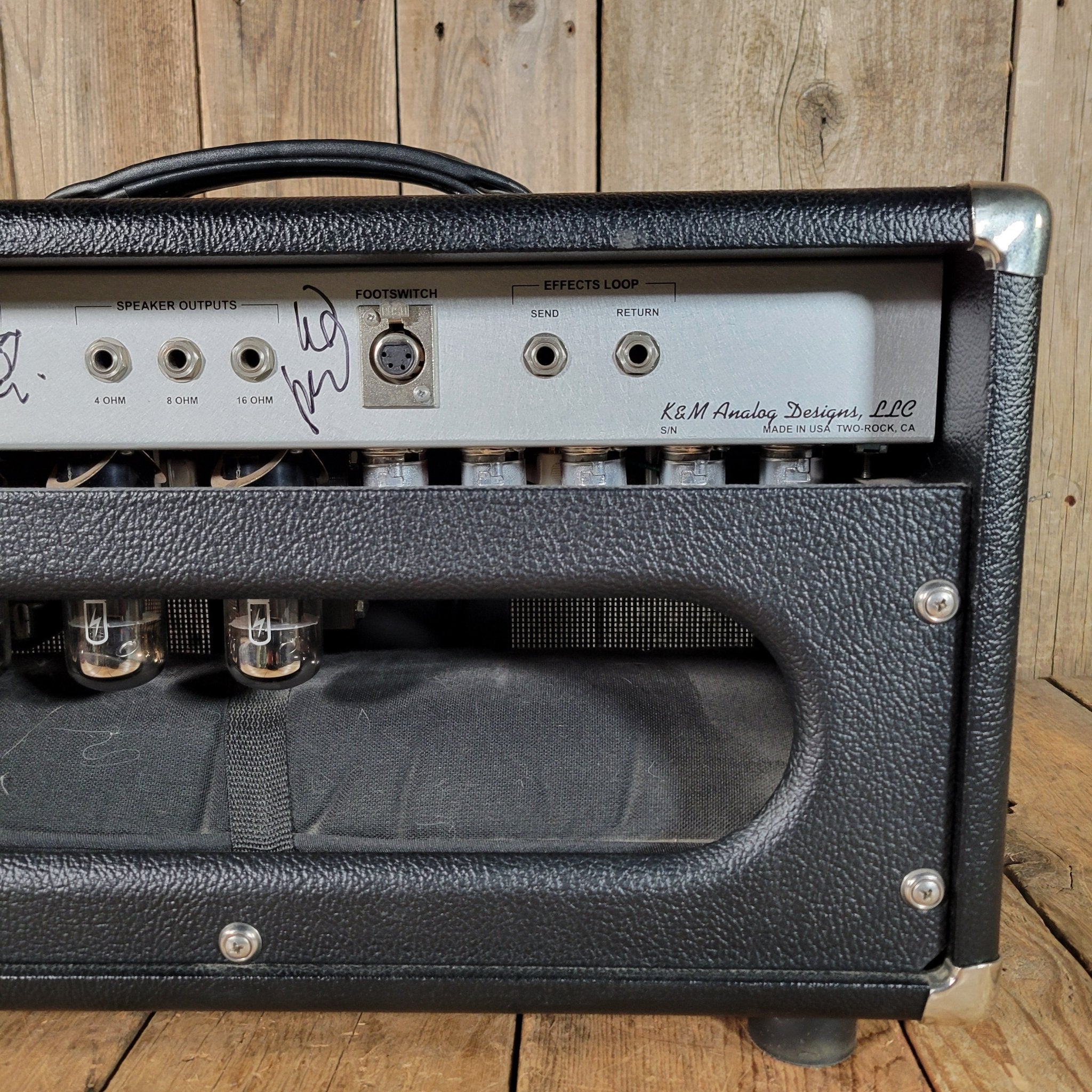 Two Rock 10th Anniversary Amp Head Bill Krinard Signed 2009 - Mahar's Vintage Guitars