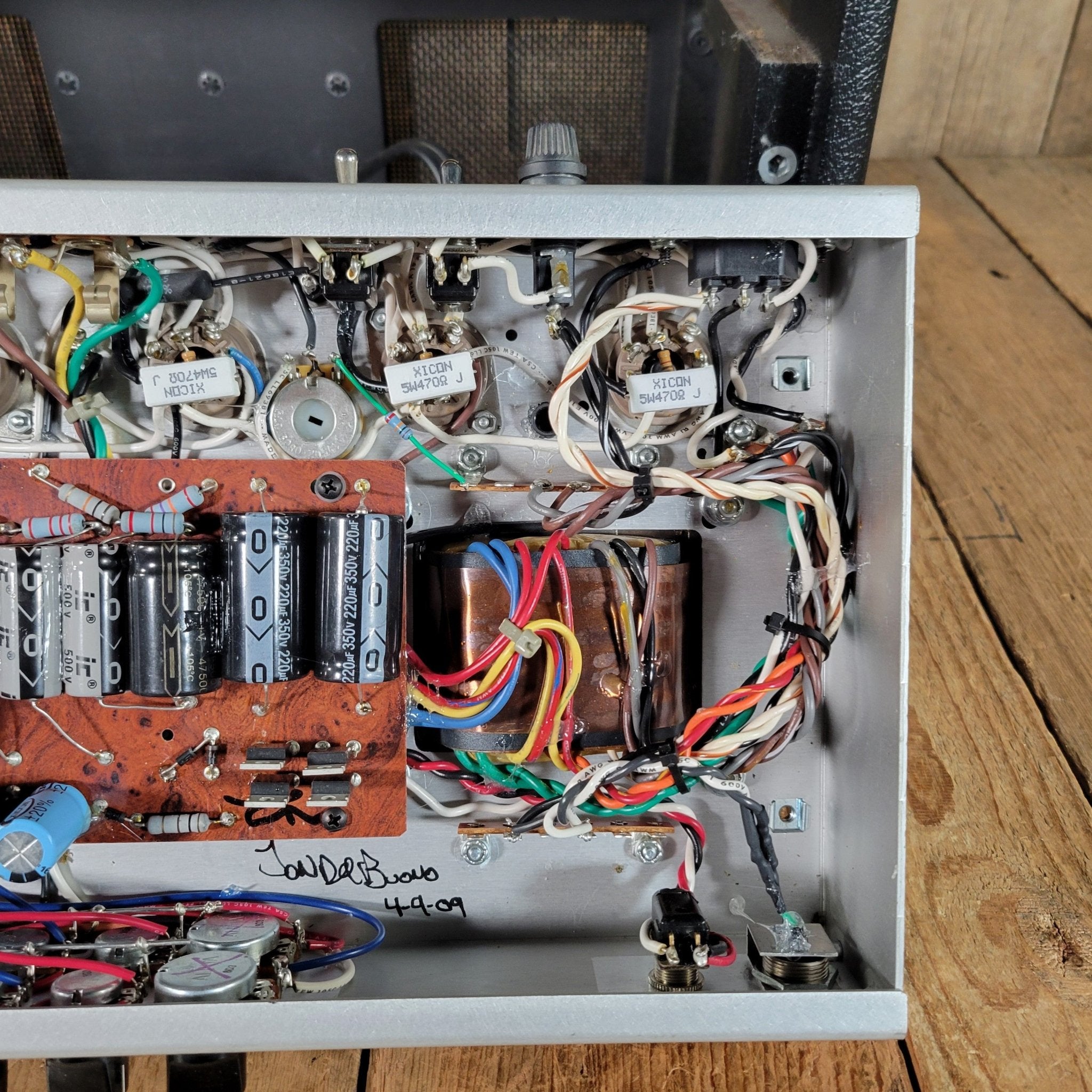 Two Rock 10th Anniversary Amp Head Bill Krinard Signed 2009 - Mahar's Vintage Guitars