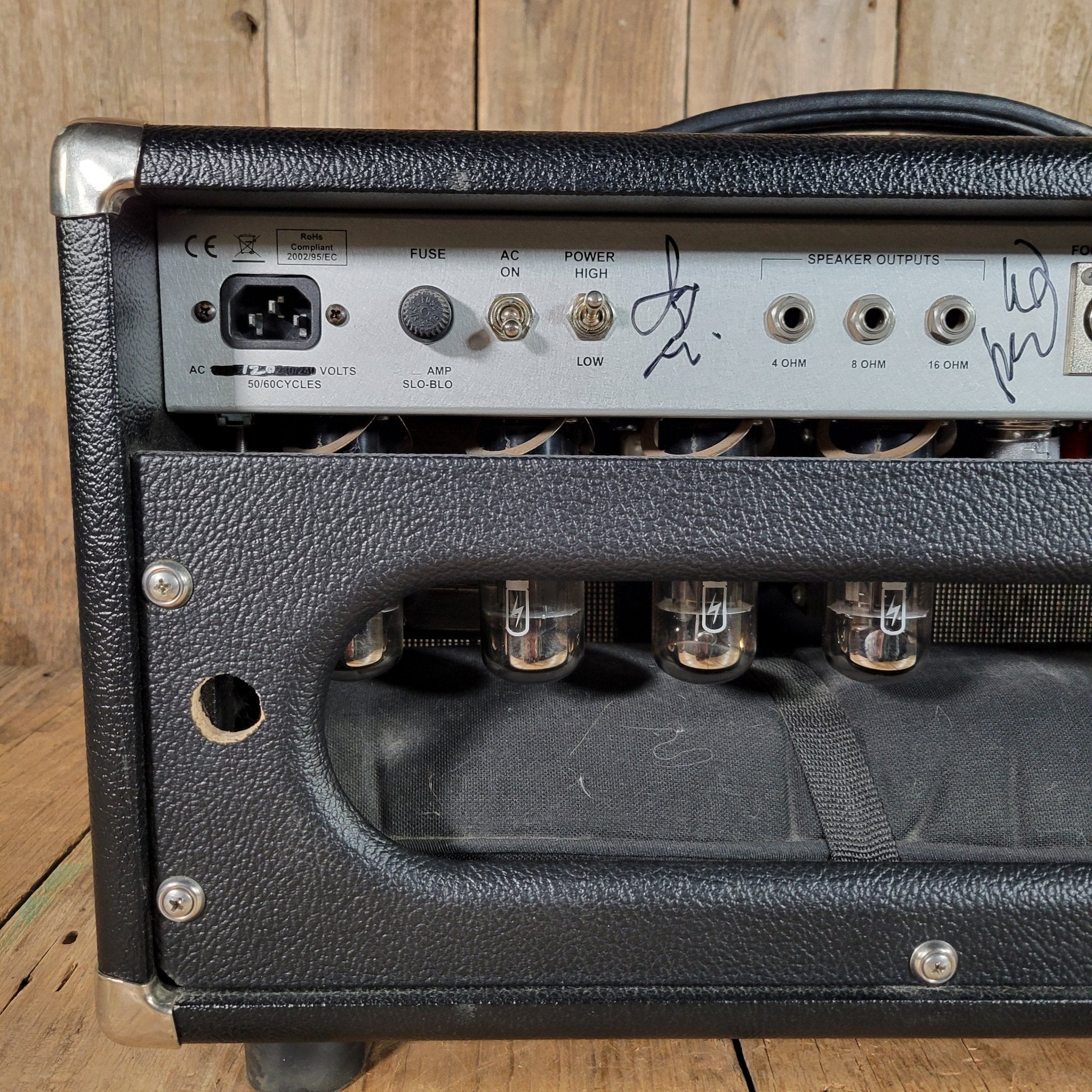 Two Rock 10th Anniversary Amp Head Bill Krinard Signed 2009 - Mahar's Vintage Guitars
