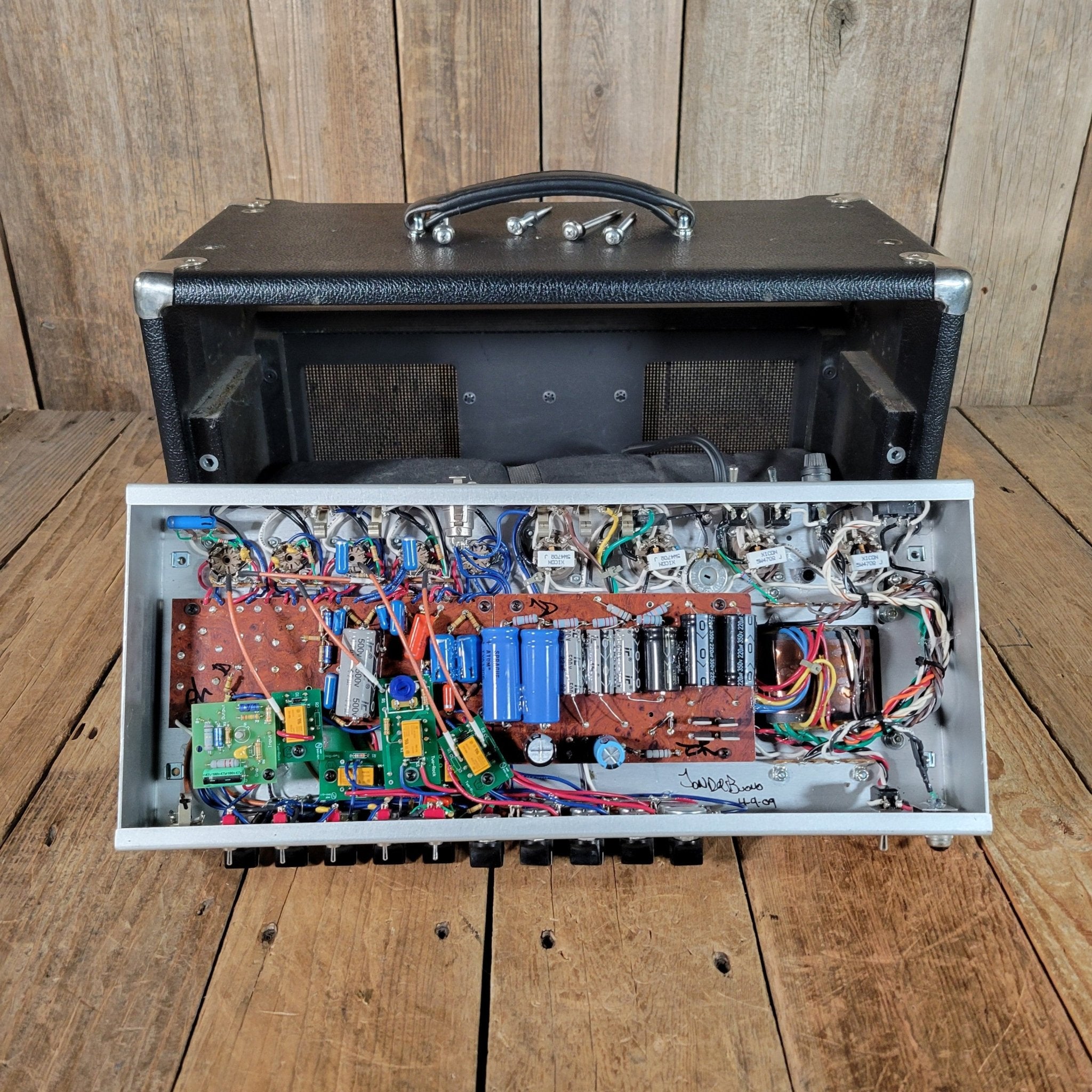 Two Rock 10th Anniversary Amp Head Bill Krinard Signed 2009 - Mahar's Vintage Guitars