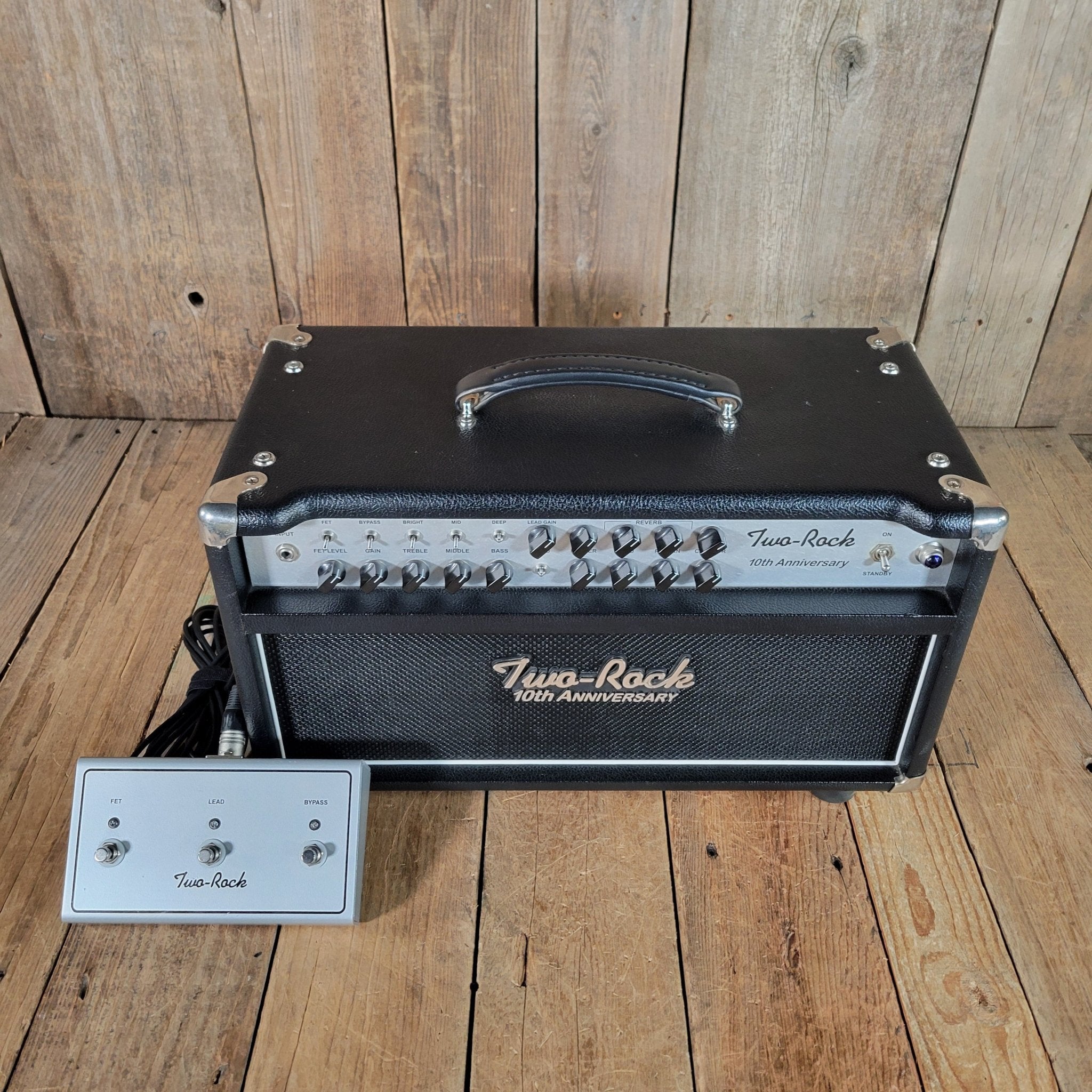Two Rock 10th Anniversary Amp Head Bill Krinard Signed 2009 - Mahar's Vintage Guitars