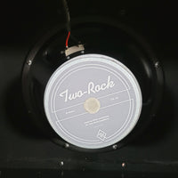 Two Rock NEW Studio Signature head and 1x12 open back cabinet, silver anodize, moss green suede, vintage beige cloth NEW 2025 - Mahar's Vintage Guitars