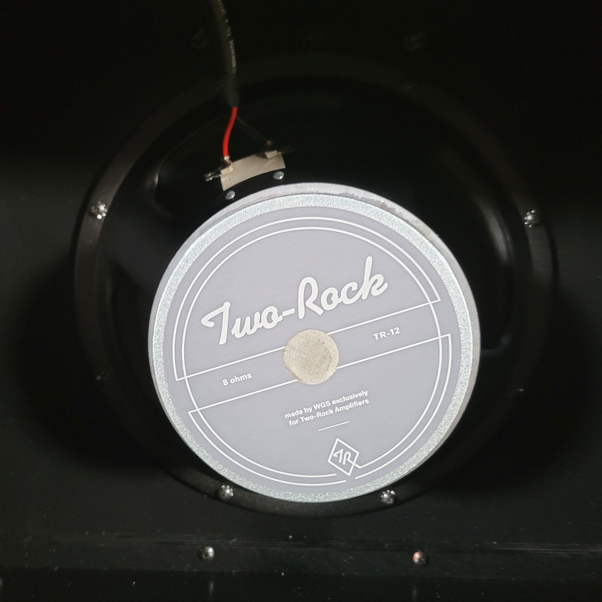 Two Rock NEW Studio Signature head and 1x12 open back cabinet, silver anodize, moss green suede, vintage beige cloth NEW 2025 - Mahar's Vintage Guitars