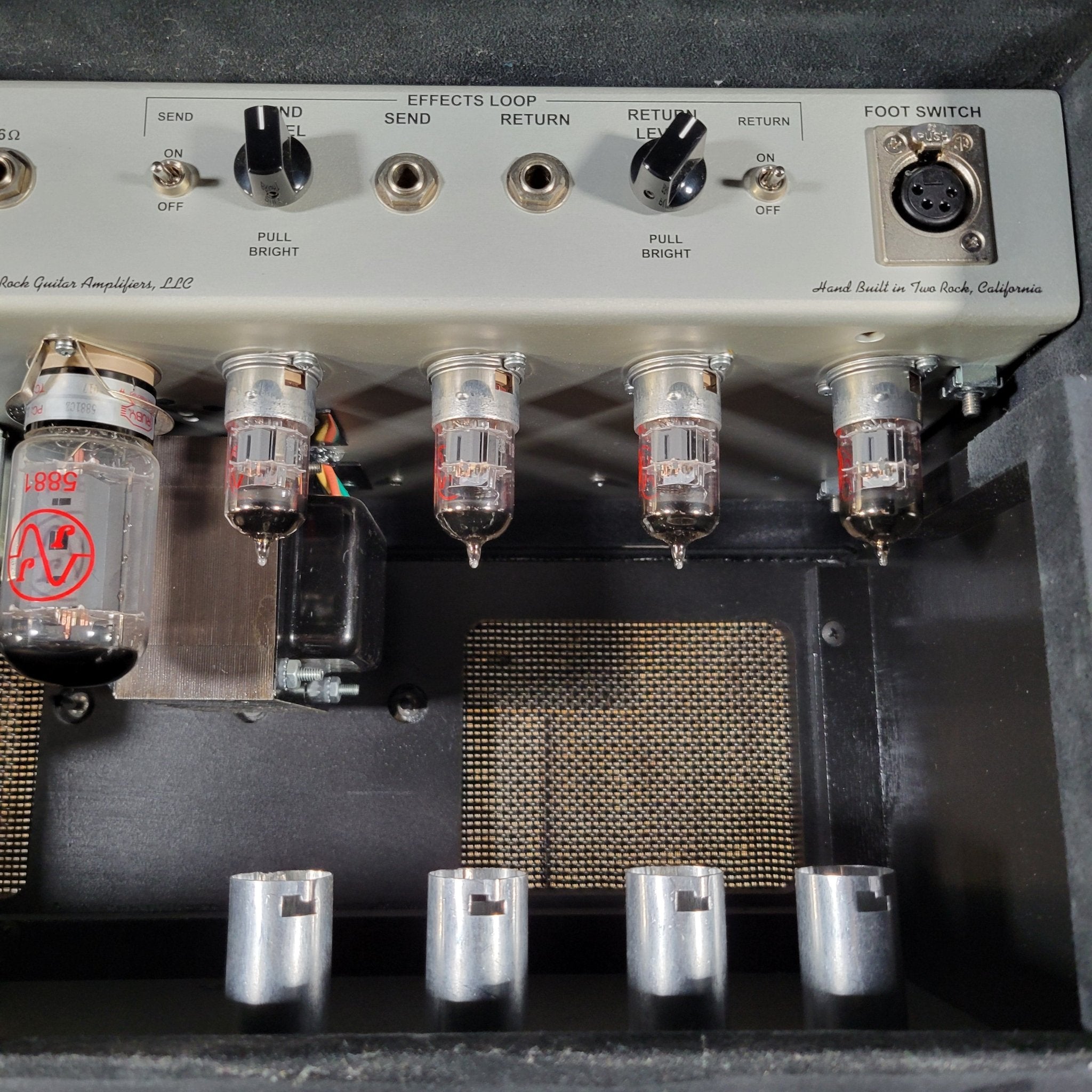 Two - Rock TS1 100 - Watt Head Black Suede with 2x12 Cabinet – Handwired D - Style Tone - Mahar's Vintage Guitars