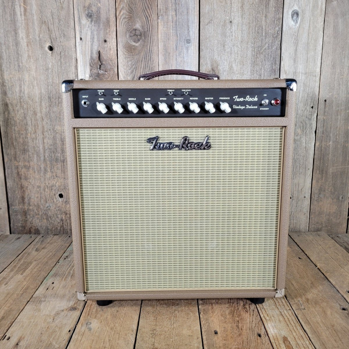 Two Rock Vintage Deluxe Combo Brown Rough Tolex Wheat Grille 2025 - Mahar's Vintage Guitars