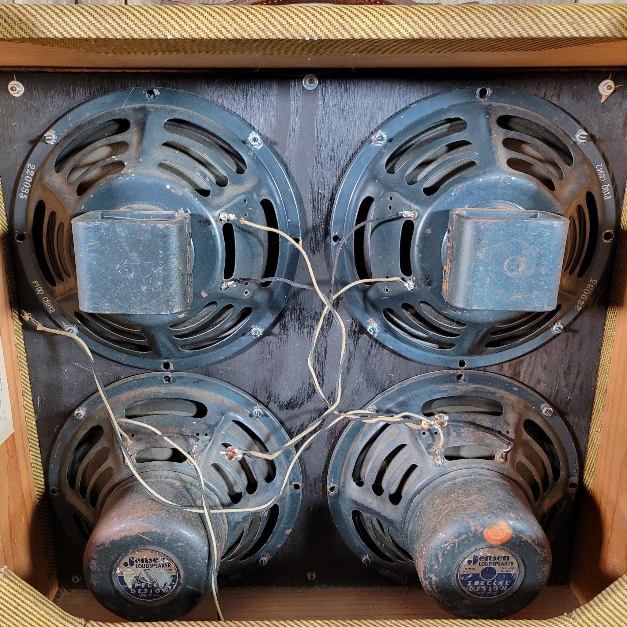 Unbranded Bassman 5F6 - A clone 1960 P10Q speakers Brent Bagby Solderhaus - Mahar's Vintage Guitars
