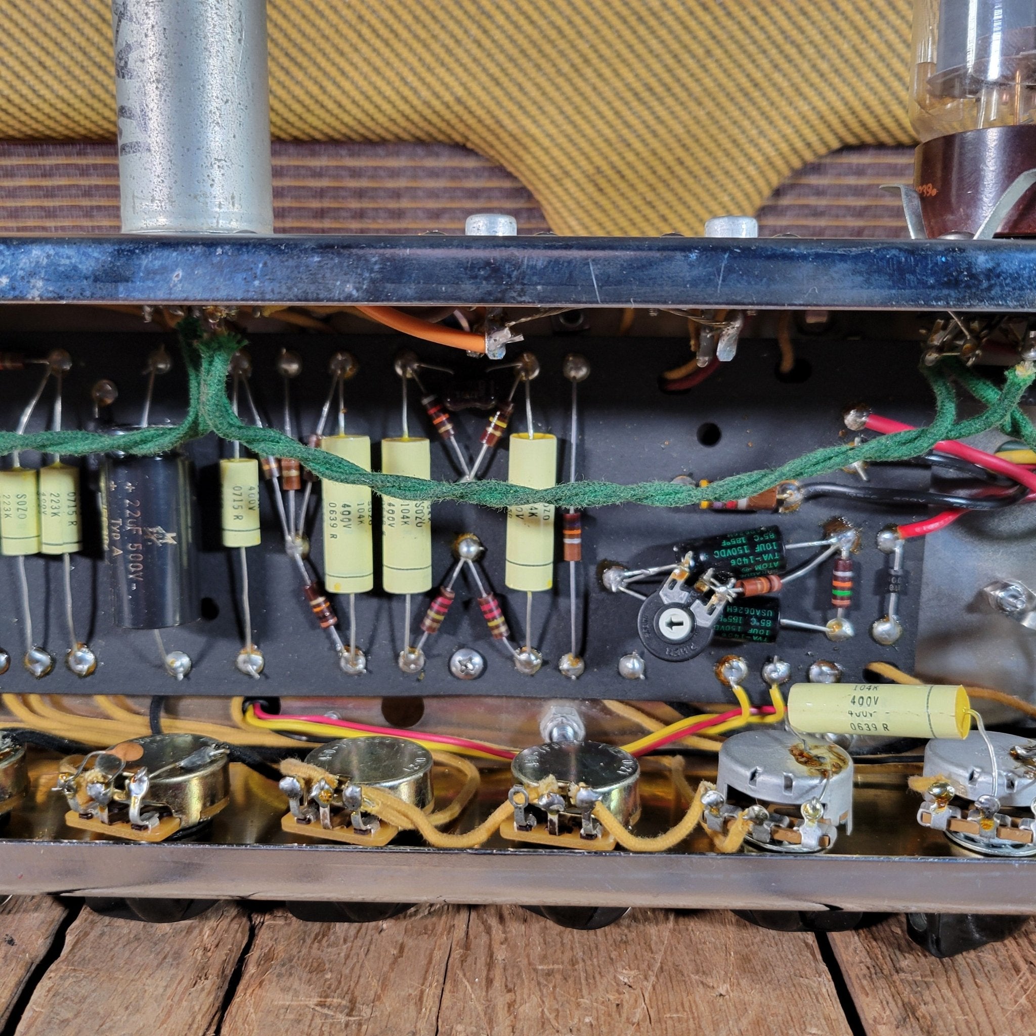 Unbranded Bassman 5F6 - A clone 1960 P10Q speakers Brent Bagby Solderhaus - Mahar's Vintage Guitars