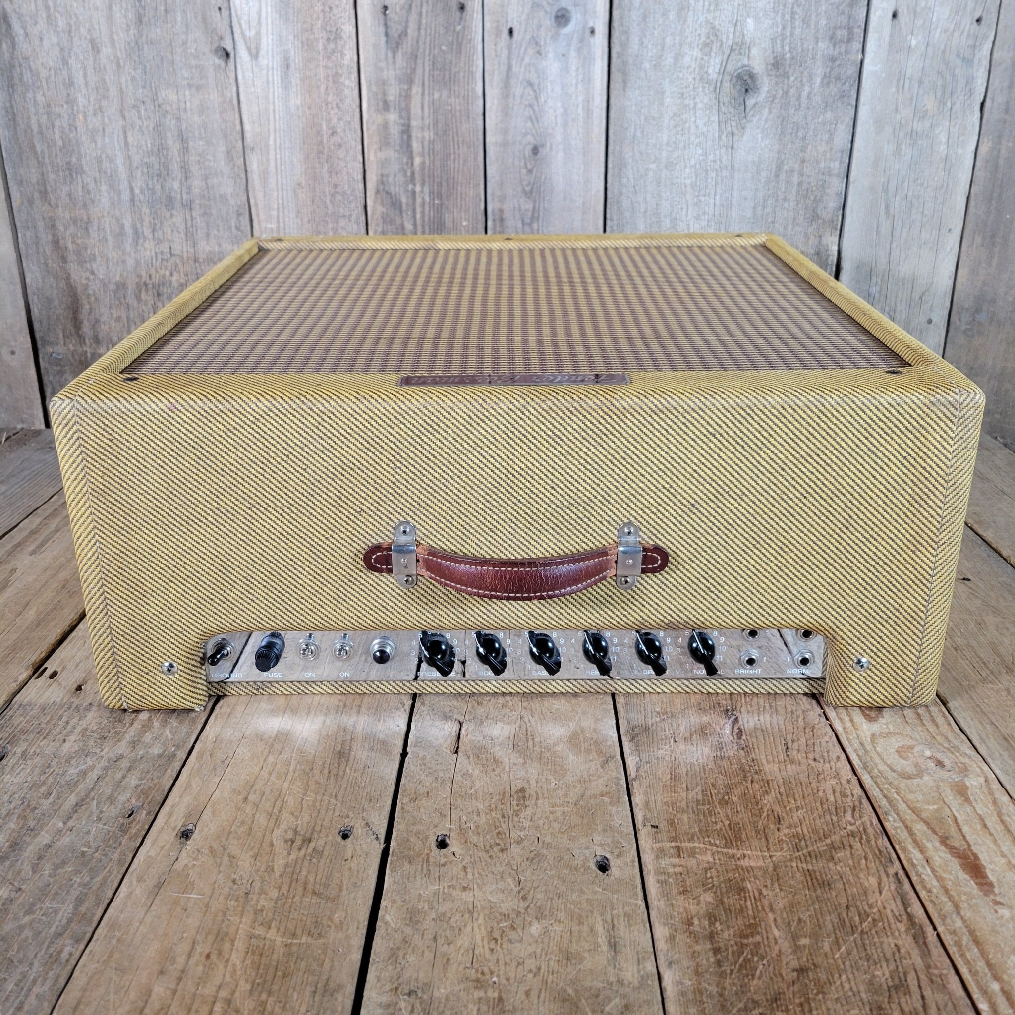 Unbranded Bassman 5F6 - A clone 1960 P10Q speakers Brent Bagby Solderhaus - Mahar's Vintage Guitars