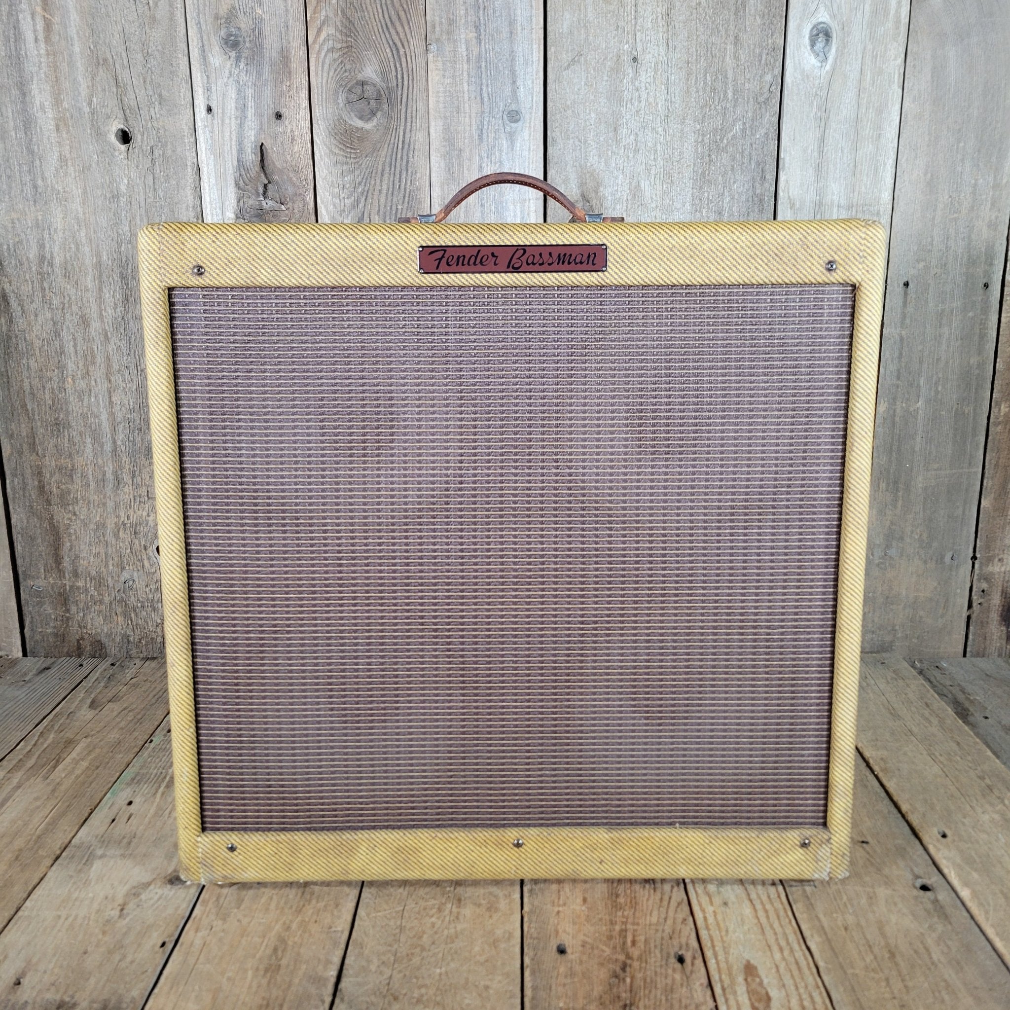 Unbranded Bassman 5F6 - A clone 1960 P10Q speakers Brent Bagby Solderhaus - Mahar's Vintage Guitars