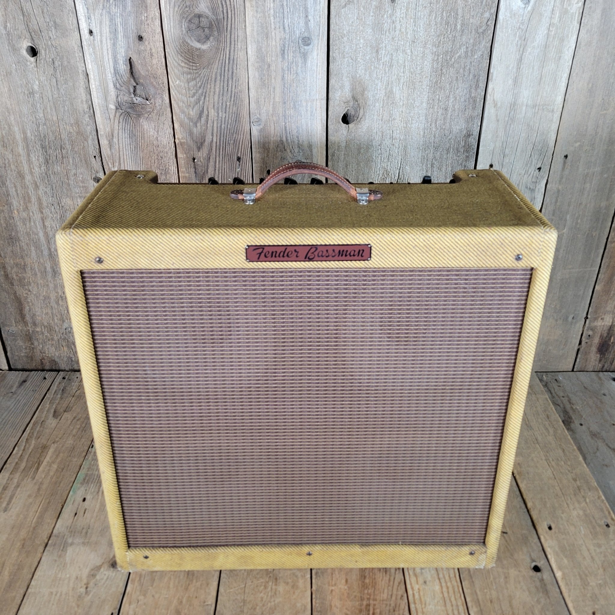 Unbranded Bassman 5F6 - A clone 1960 P10Q speakers Brent Bagby Solderhaus - Mahar's Vintage Guitars