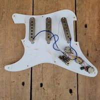 Unbranded Stratocaster Pickguard with Switch Pickups and Pots 1970s 1980s - Mahar's Vintage Guitars