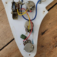 Unbranded Stratocaster Pickguard with Switch Pickups and Pots 1970s 1980s - Mahar's Vintage Guitars