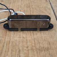 Unbranded Telecaster Neck Pickup Black Chrome Cover Long Leads - Mahar's Vintage Guitars