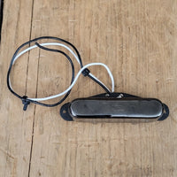 Unbranded Telecaster Neck Pickup Black Chrome Cover Long Leads - Mahar's Vintage Guitars