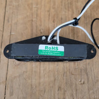 Unbranded Telecaster Neck Pickup Black Chrome Cover Long Leads - Mahar's Vintage Guitars